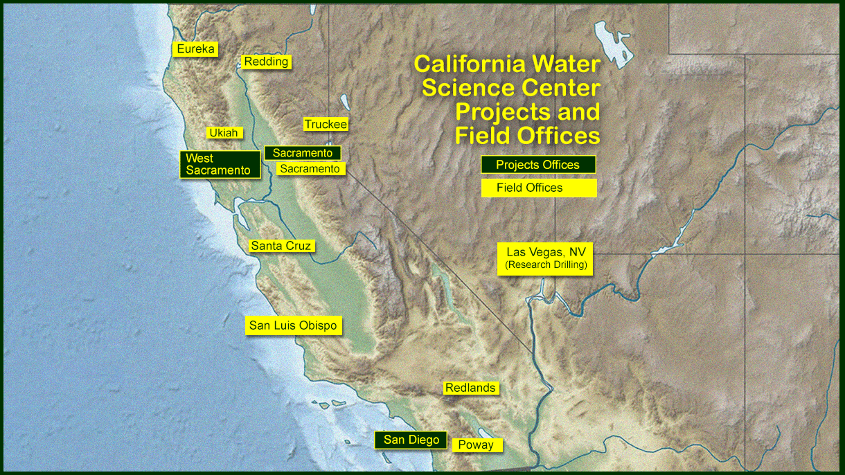 Map of CAWSC offices