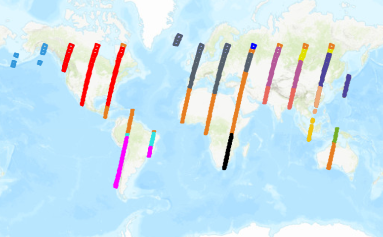 Landsat Pending Acquisition Screenshot
