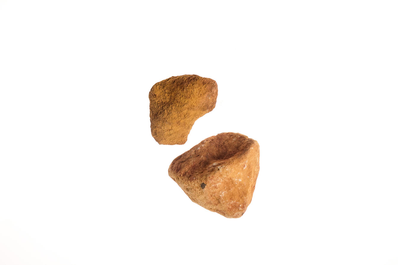 Isolated sandstone specimen from the USGS mineral collection.