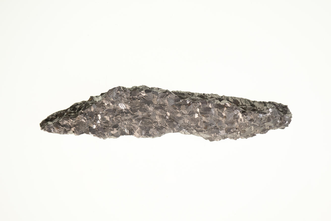 Isolated tetrahedrite specimen with silver content.