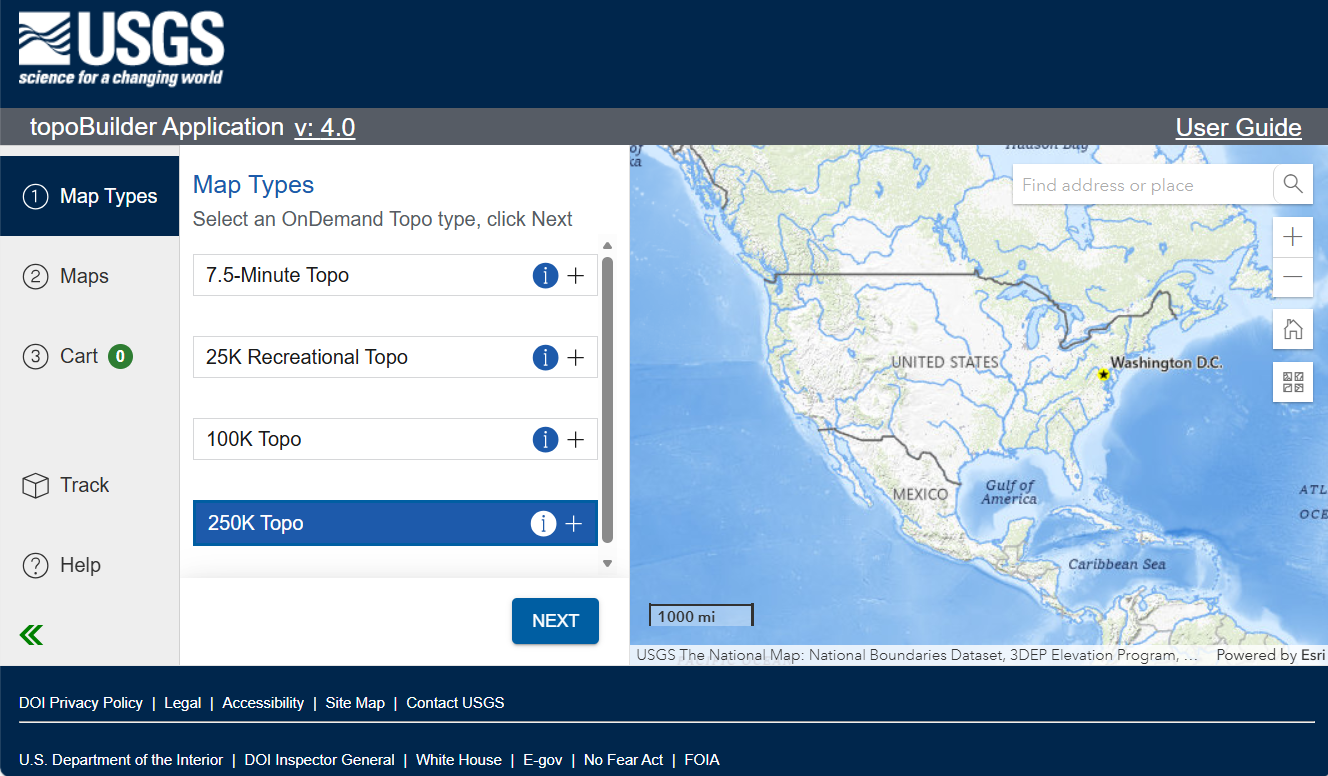 topoBuilder application 4.0