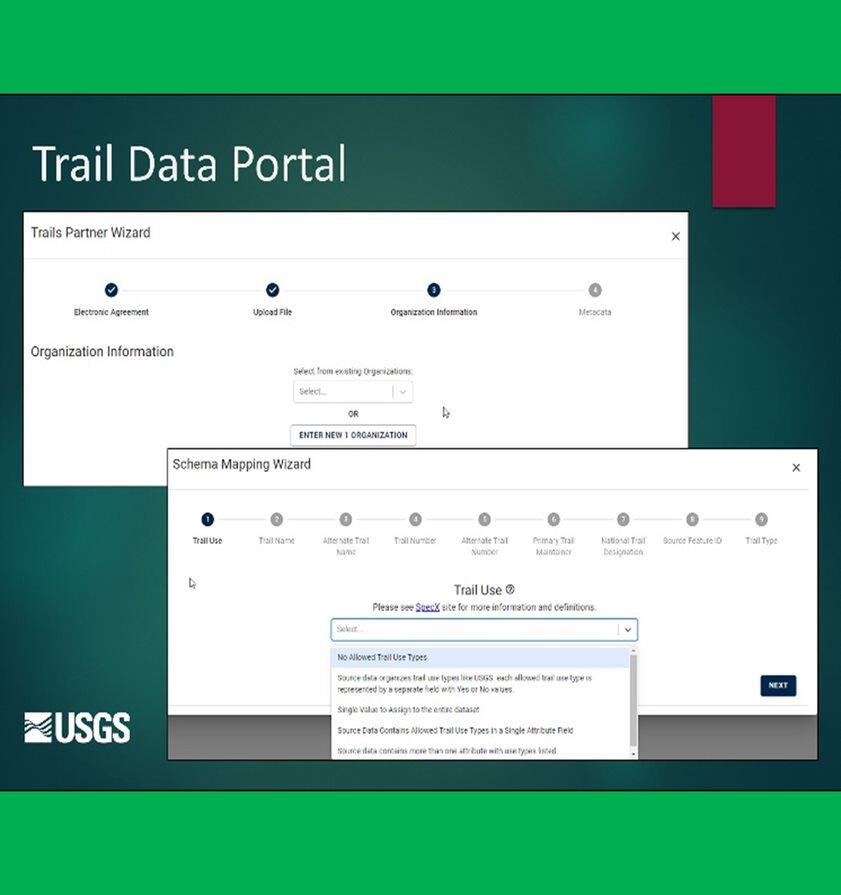 Trail Data portal testing