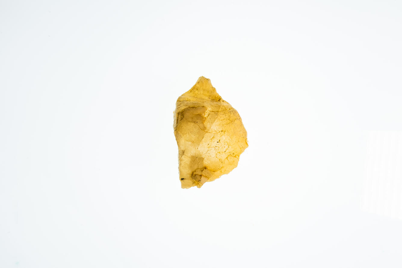 Isolated trona specimen from the USGS mineral collection.