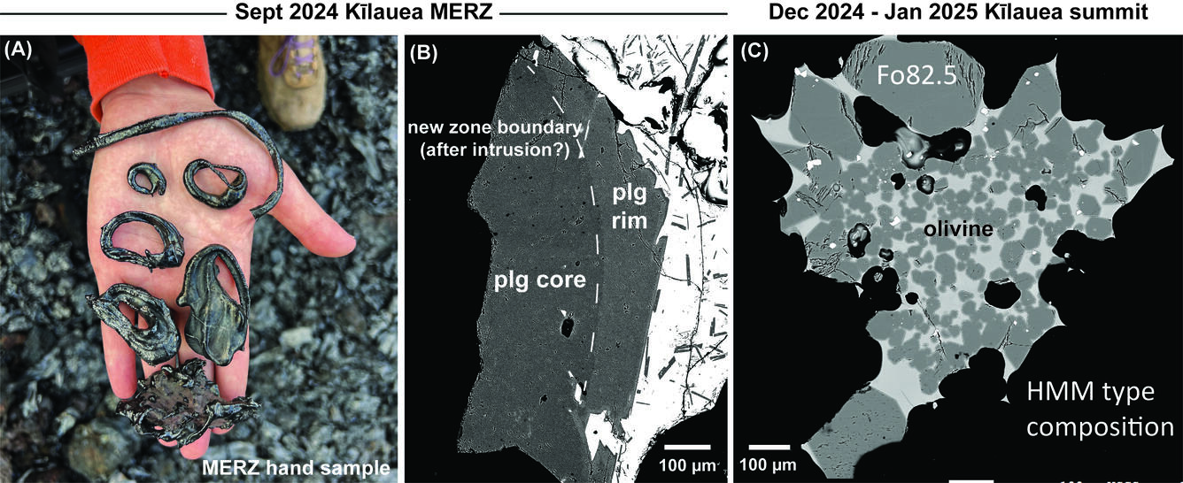 Volcanic  3ED 状態MP Recent Kīlauea eruption samples and crystals | U.S. Geological Survey