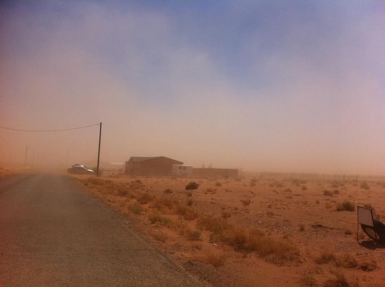 Image: Dust Storm Near Winslow, Arizona, in April 2011