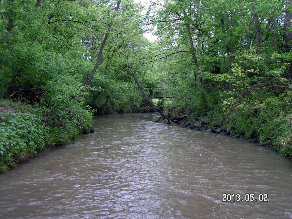 Downstream image from gage 0212393300