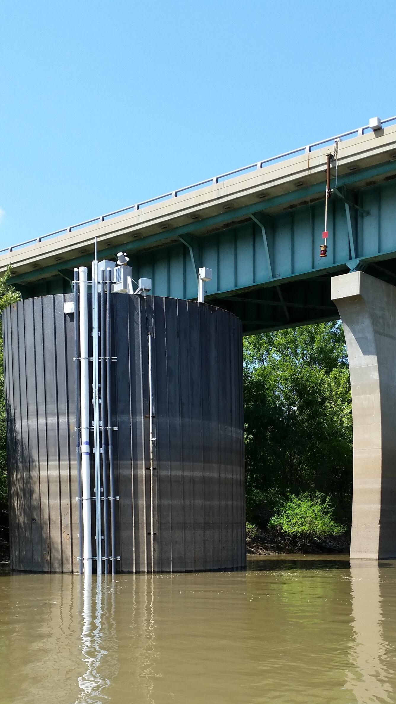 Illinois Nutrient Monitoring Site at Kaskaskia River at New Athens, IL