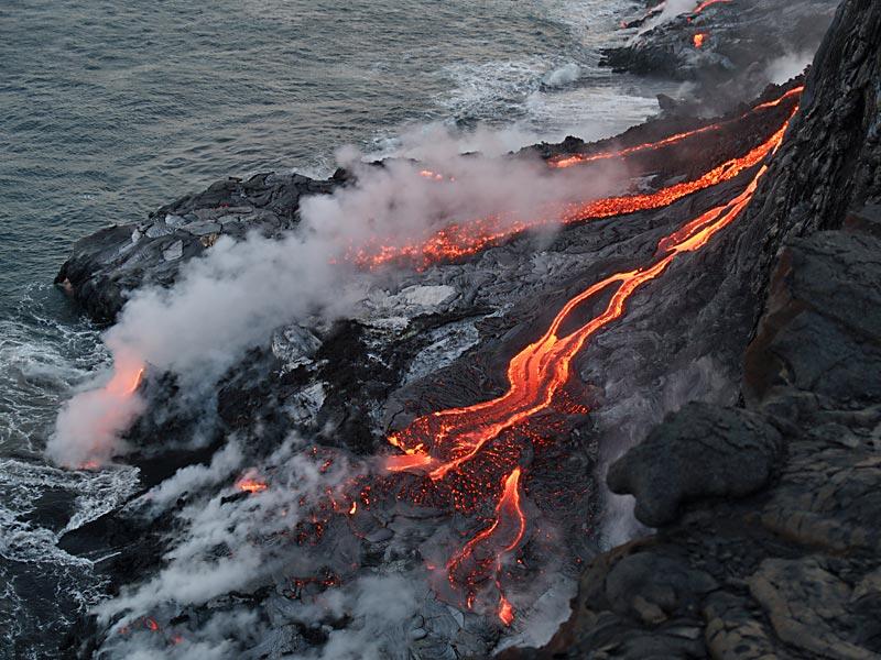 This is a photo of eastern delta of the East Lae`apuki ocean entry.