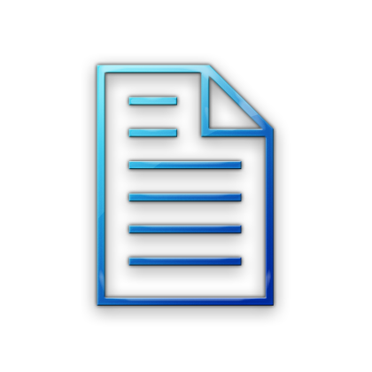 Cartoon rendition of a printed document.