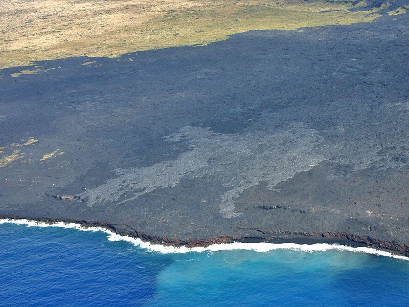 This is a photo of Wilipe`a lava delta.