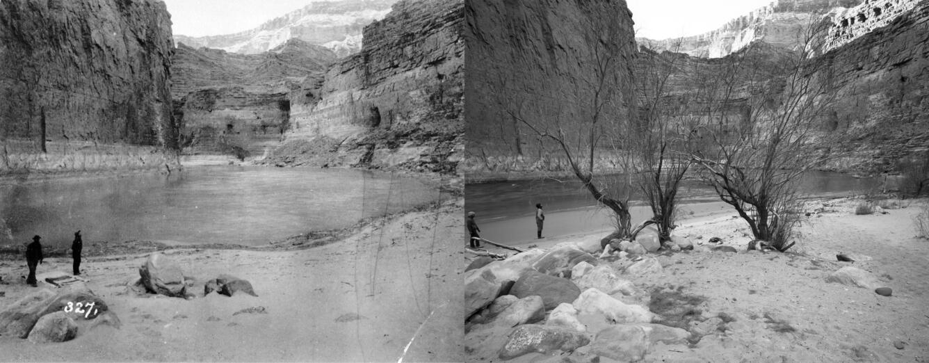 Colorado River at South Canyon (River Mile 31.5), 1889 - 1991