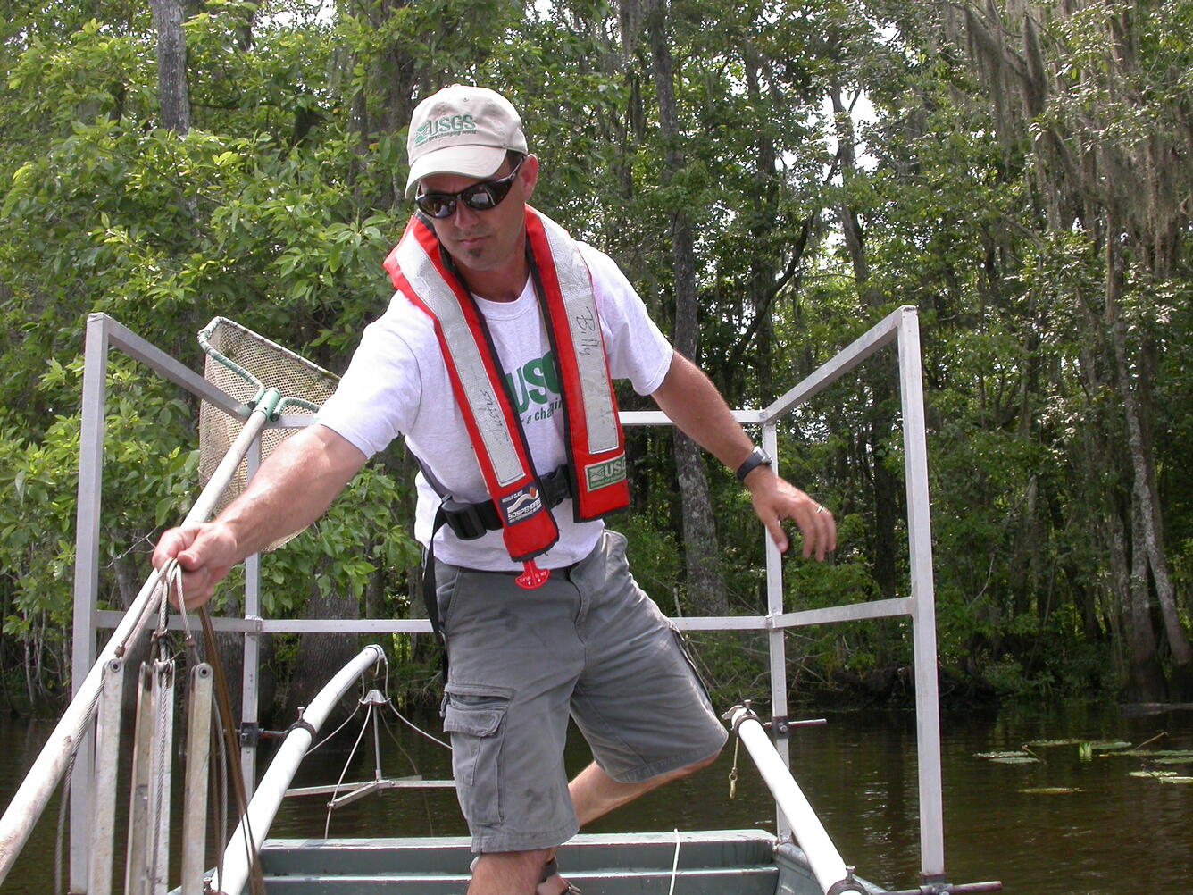 Billy Justus Bio-Sampling in SW Louisiana 2005