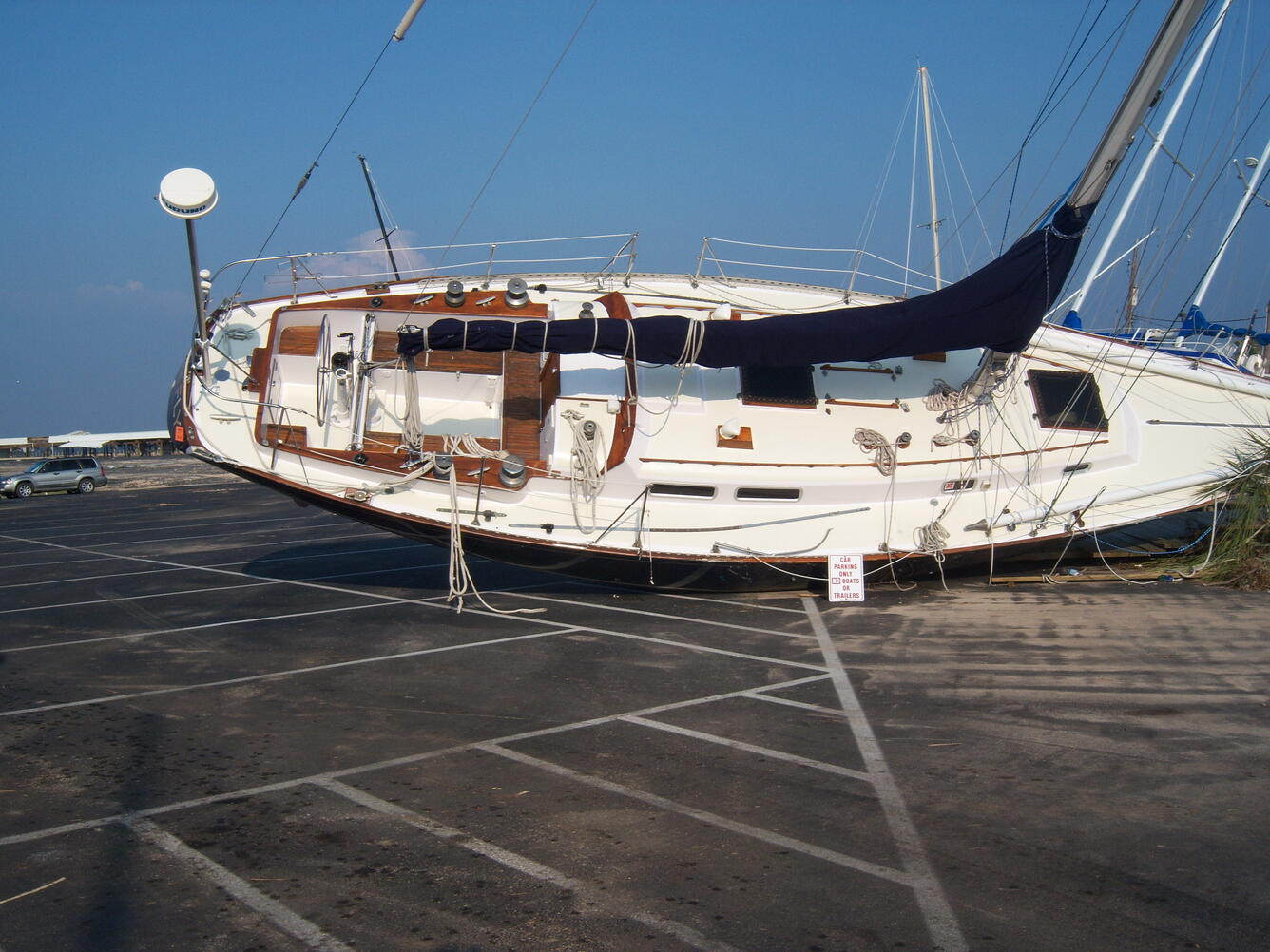 Hurricane Ike damage