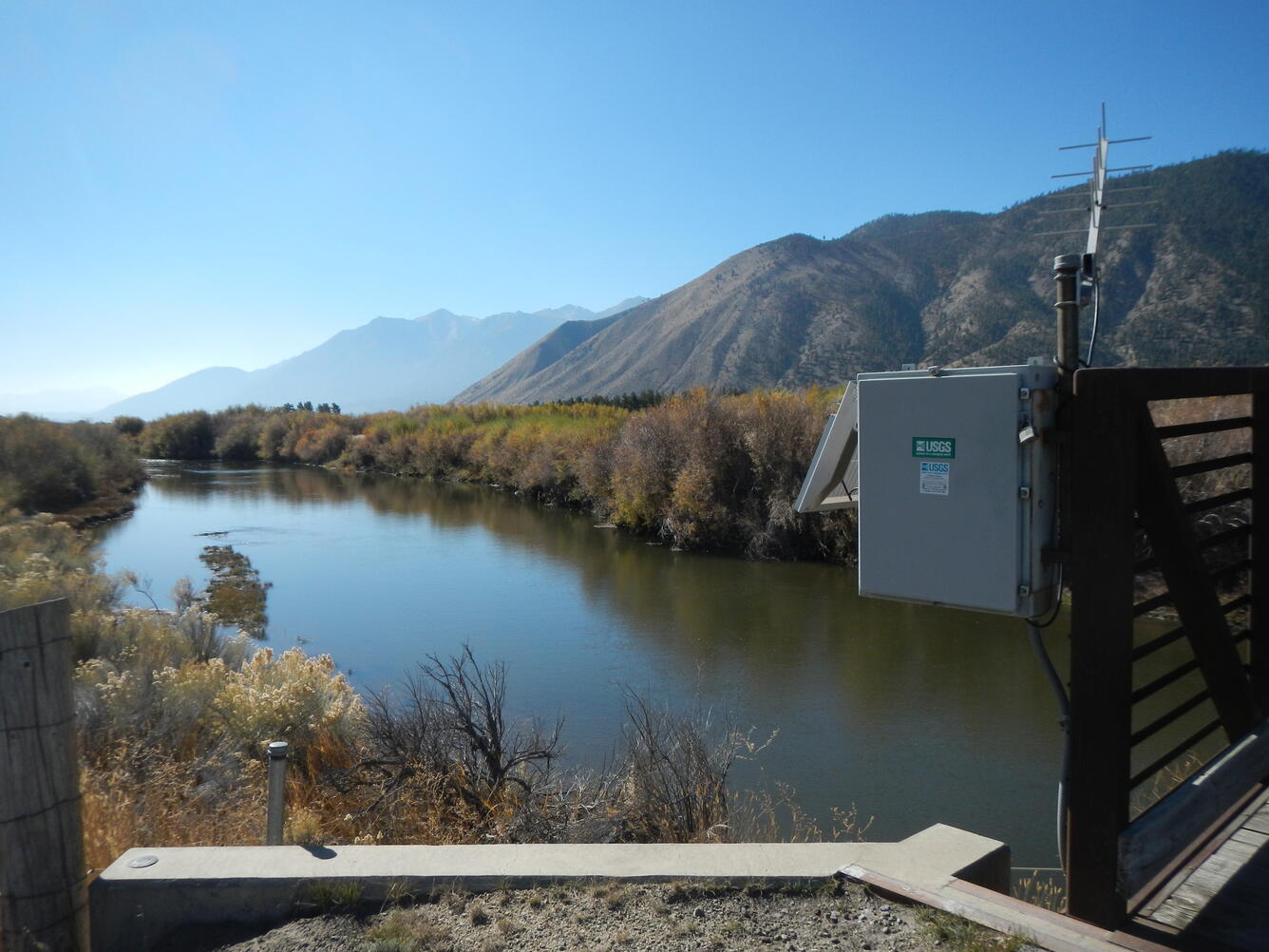 Carson River near Genoa, Nev.