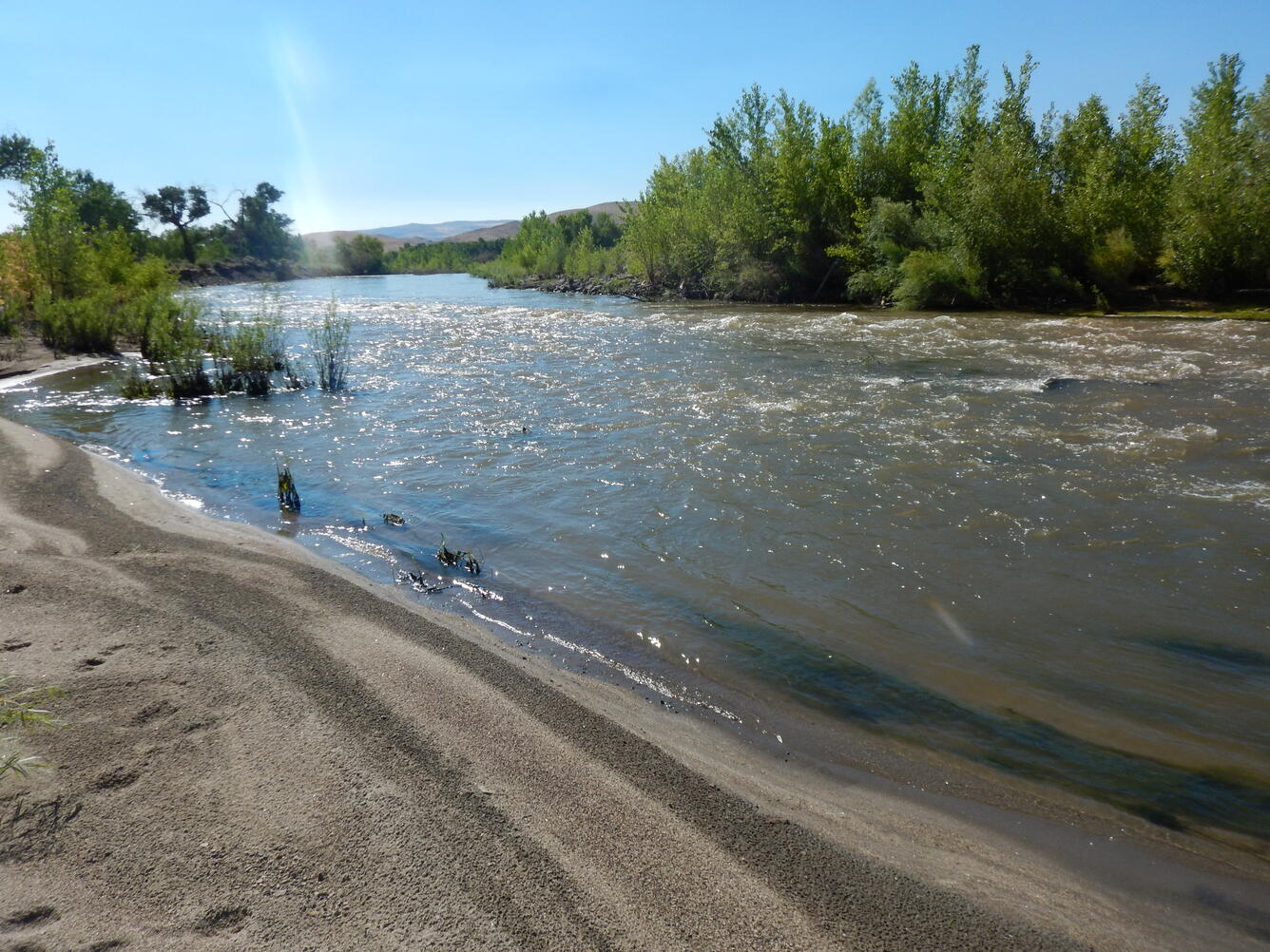 Carson River near Fort Churchill, Nev.