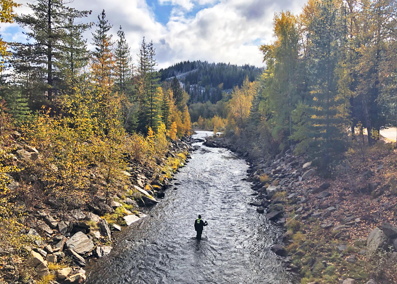 Autumn, South Fork Coeur d'Alene River, Idaho