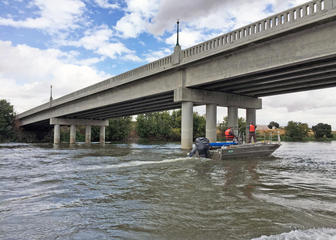 Installing ADVM, Snake River at Weiser, Idaho