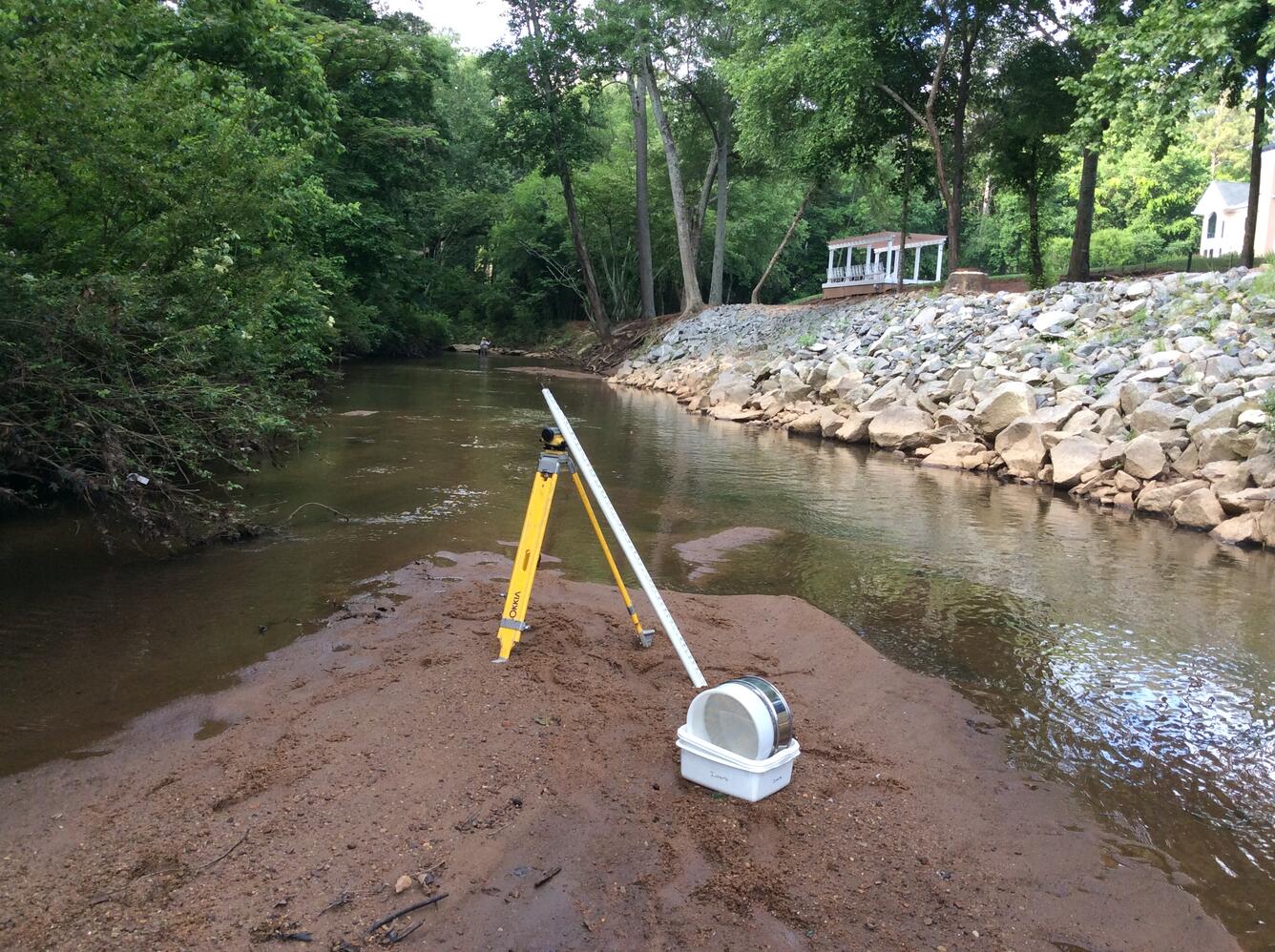 Survey equipment used during SESQA ecological survey