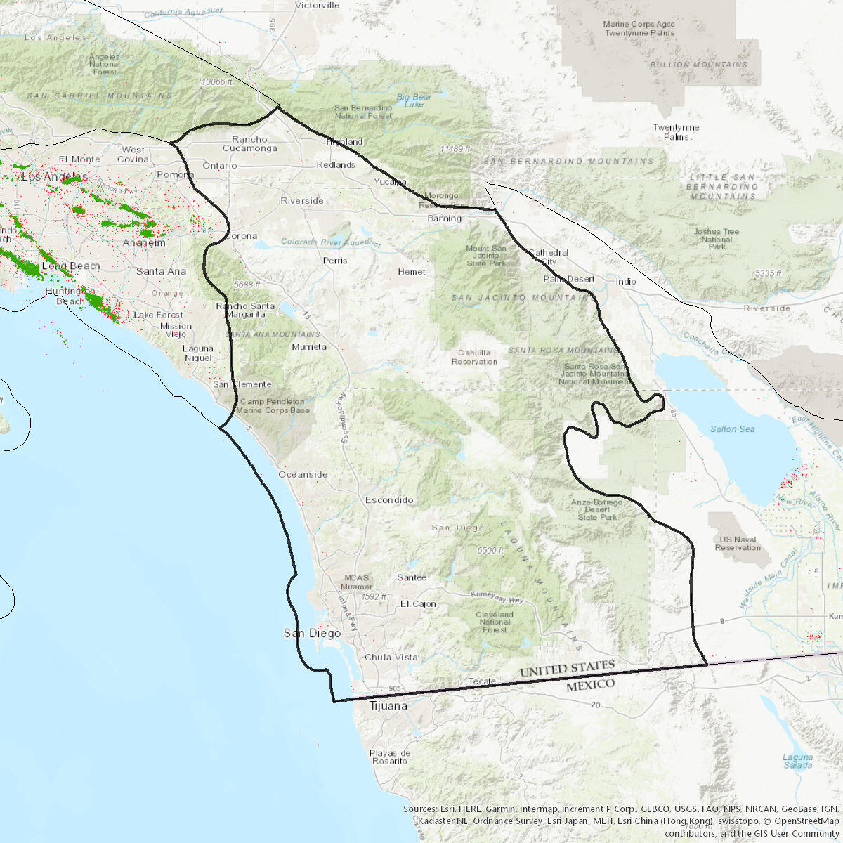 Province 5015 San Diego Oceanside National Oil and Gas Assessments 