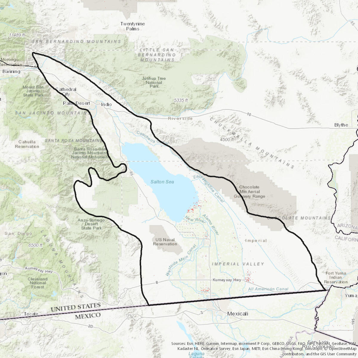 Province 5016 Salton Basin National Oil and Gas Assessments