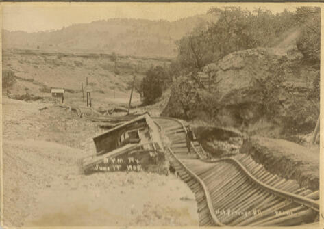 Railroad near Hot Springs, SD