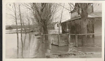 Damaged home in Belle Fourche, SD 1924