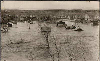 Houses washed off foundations in Belle Fourche, SD