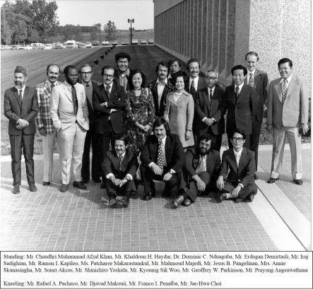 black and white photo of 4th International Remote Sensing Workshop