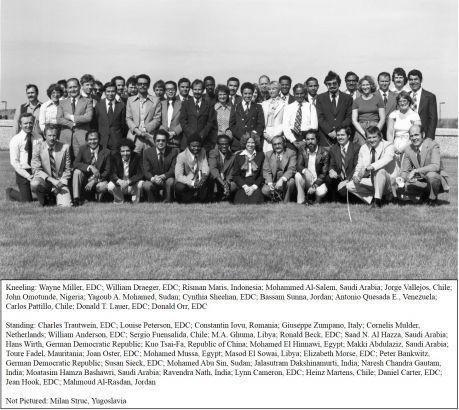 Black and White photo of 10th International Remote Sensing Workshop