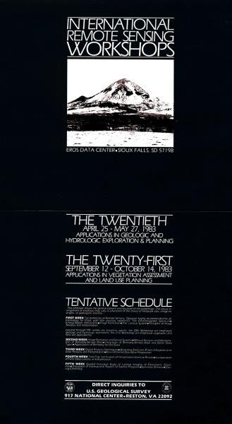 1983 International Remote Sensing Workshops Poster 