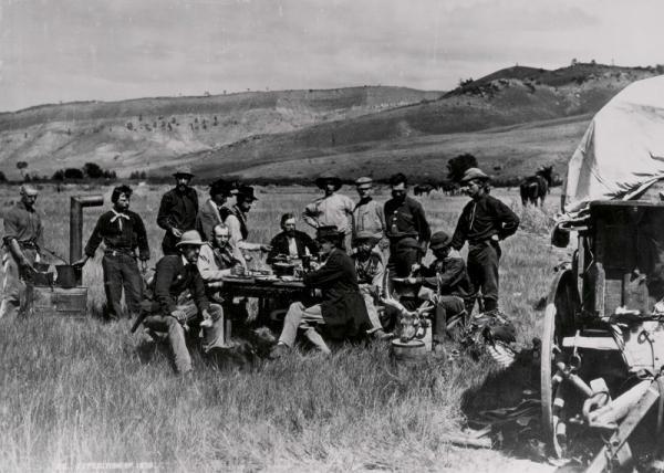 Black and white historical restoration photo - Sioux Falls, SD