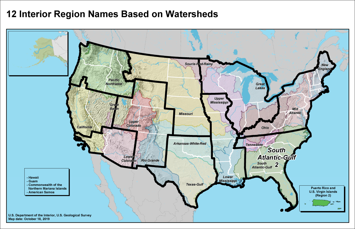 Region 2: South Atlantic-Gulf (Includes Puerto Rico and the U.S. Virgin Islands)