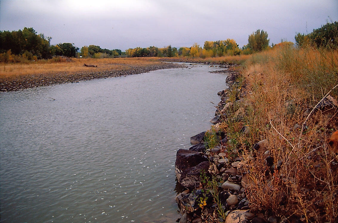 North Fork Gunnison River near Hotchkiss, October 2001