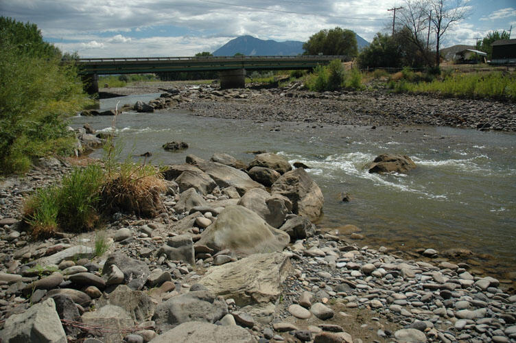 North Fork Gunnison River near Hotchkiss, August 2005