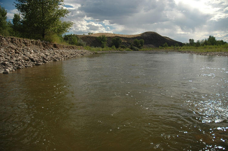 North Fork Gunnison River near Hotchkiss, August 2005