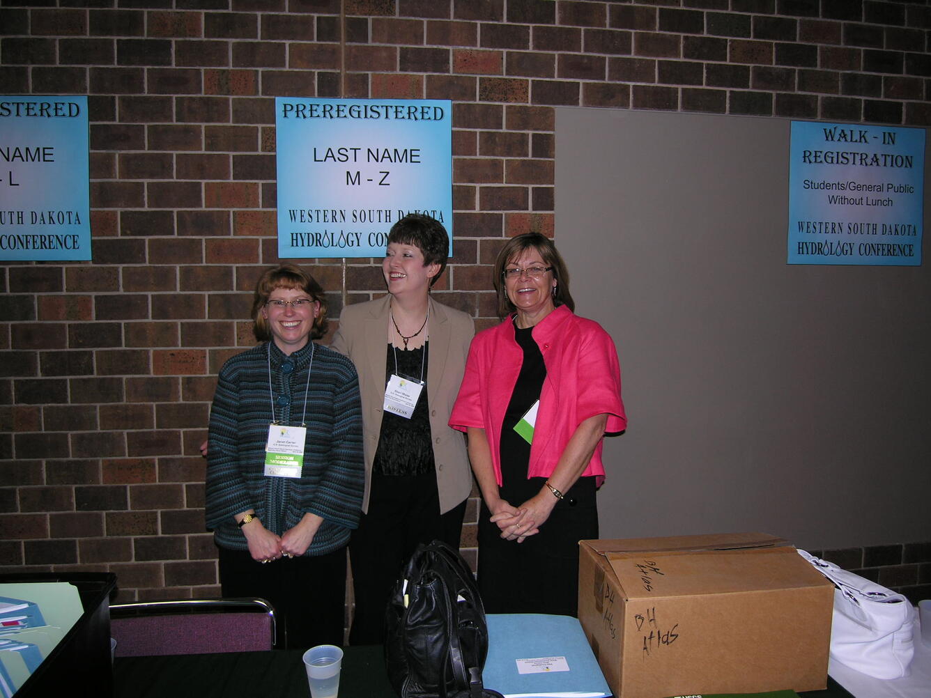 Registration table