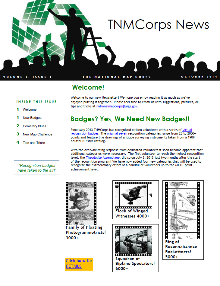 THUMBNAIL TNMCorps Newsletter: October 2014 (Vol.1, Iss.1)