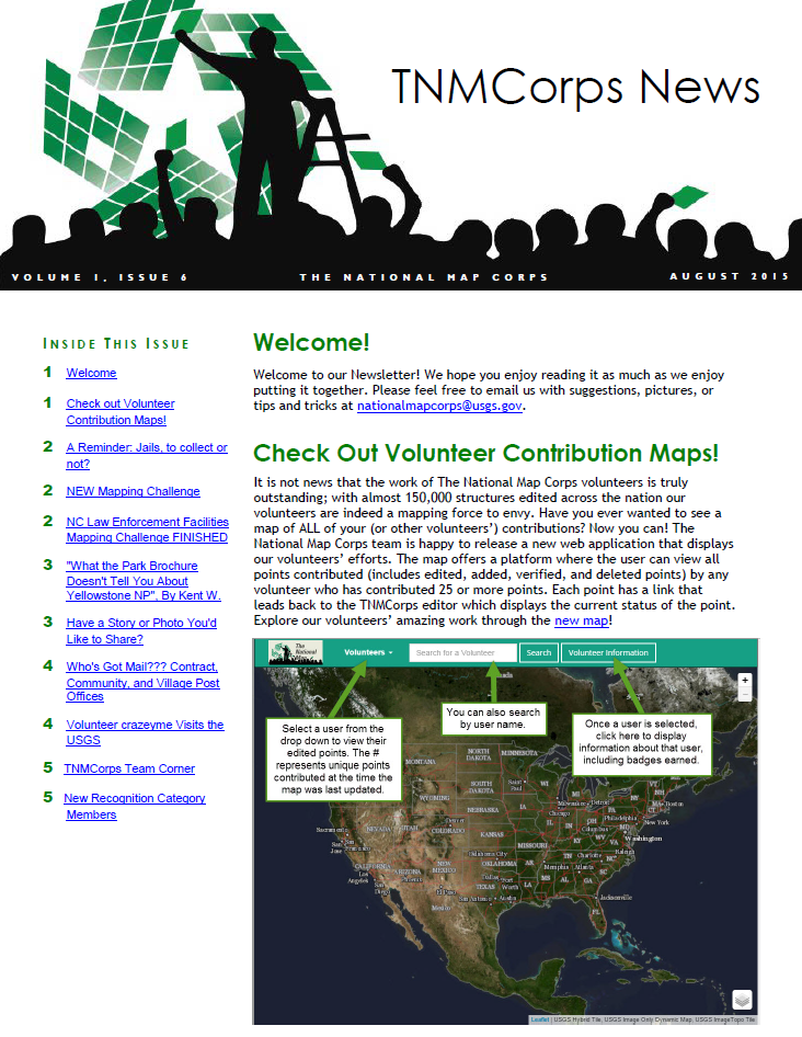 THUMBNAIL TNMCorps Newsletter: August 2015 (Vol.1, Iss.6)