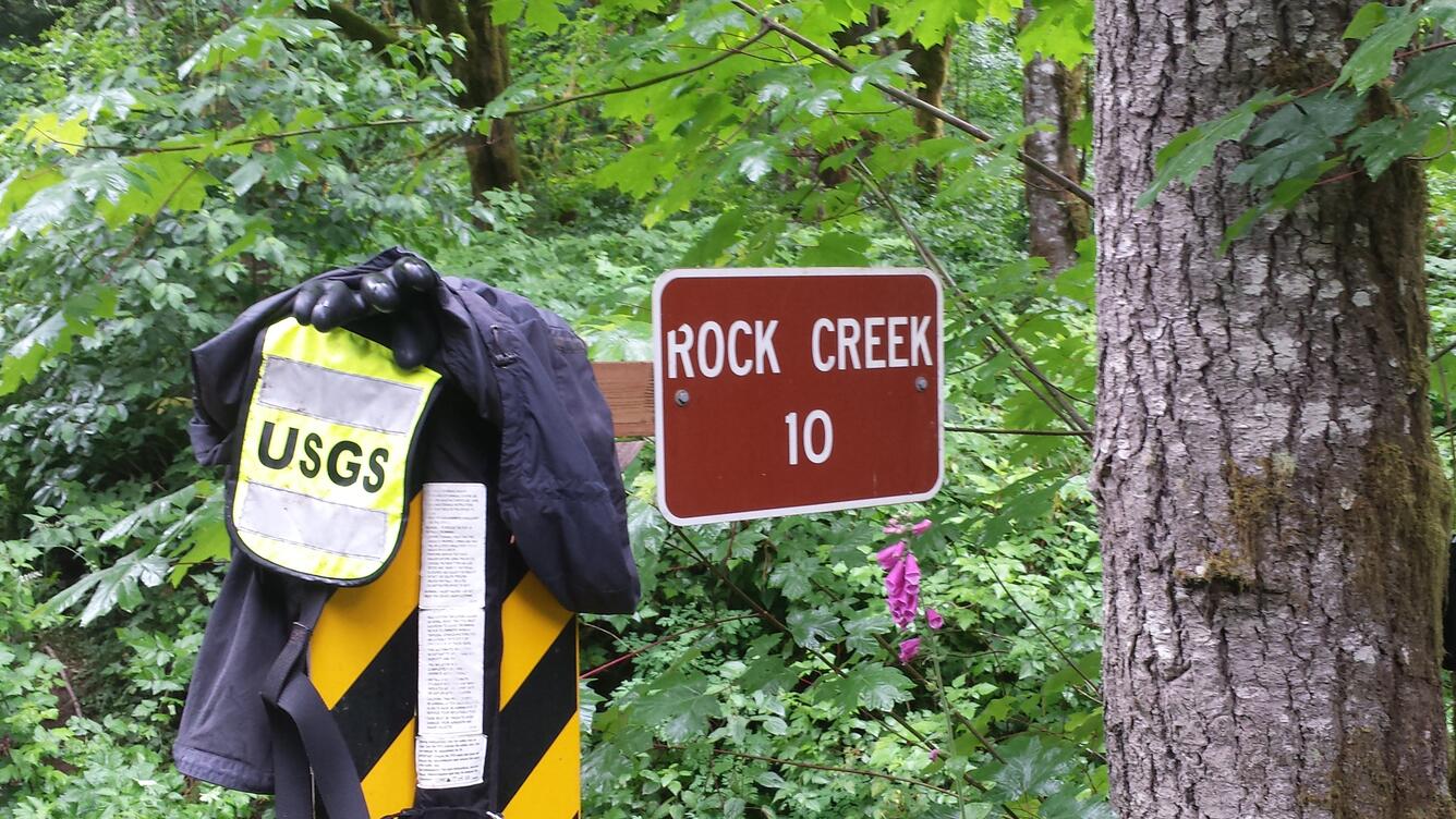 Staging area for USGS gear during PNSQA ecological surveys