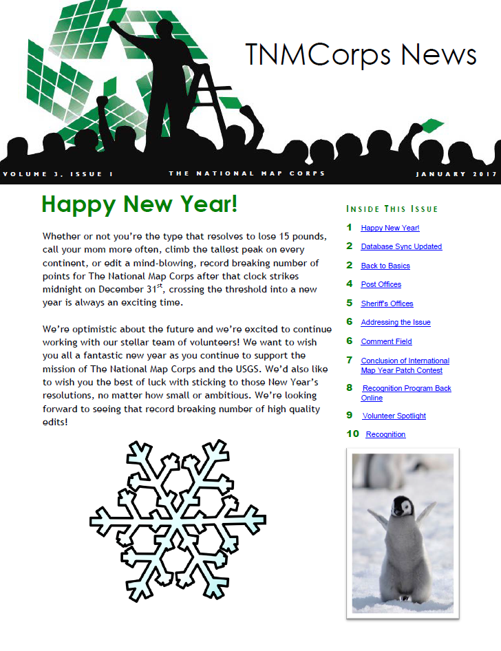 THUMBNAIL TNMCorps Newsletter: January 2017 (Vol.3, Iss.1)