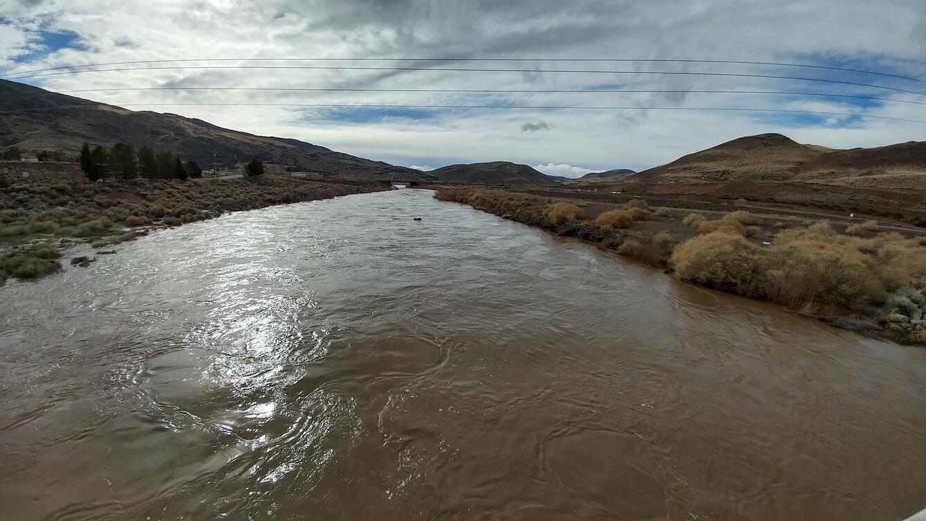 Truckee River near Tracy, Nev.