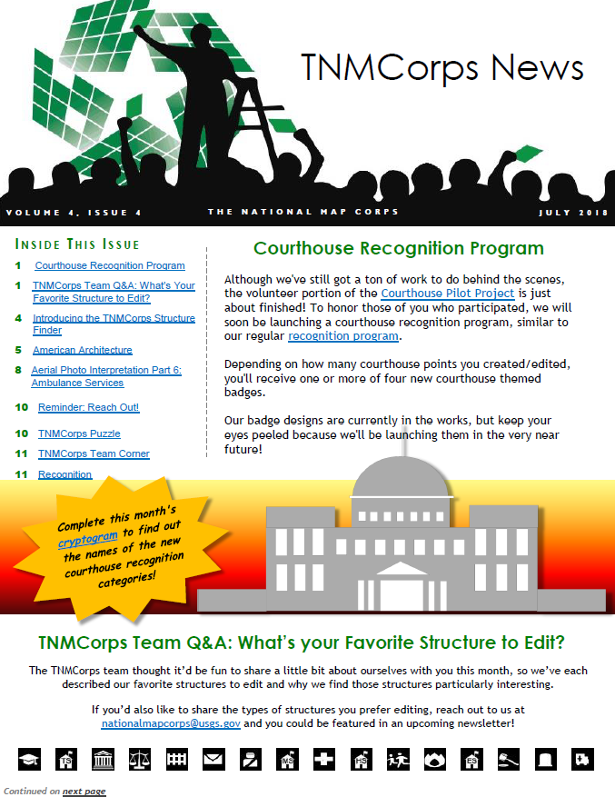 THUMBNAIL TNMCorps Newsletter: July 2018 (Vol.4, Iss.4)