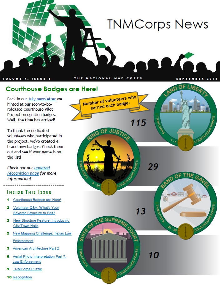 THUMBNAIL TNMCorps Newsletter: September 2018 (Vol.4, Iss.5)