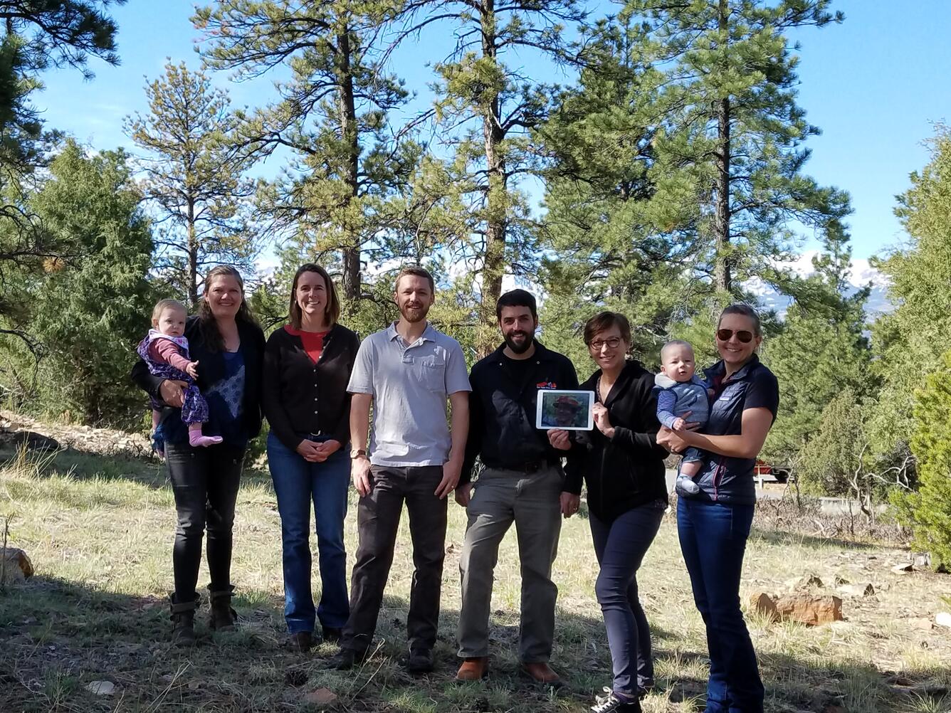 Members of the Wildfire Research (WiRe) Team