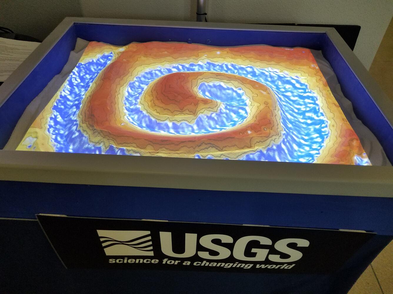 AR Sandbox spiral
