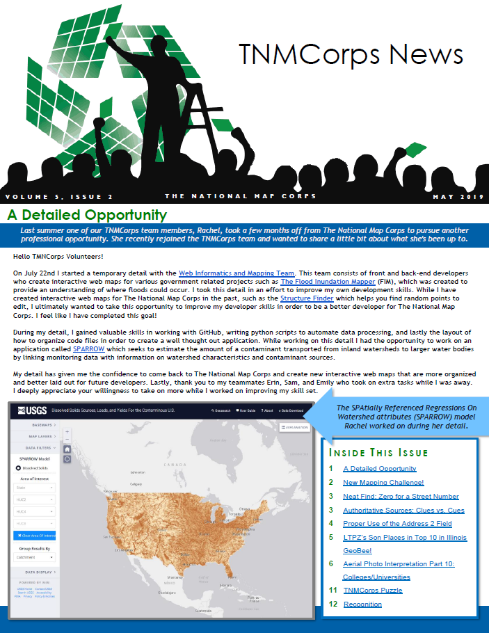 THUMBNAIL TNMCorps Newsletter: May 2019 (Vol.5, Iss.2)
