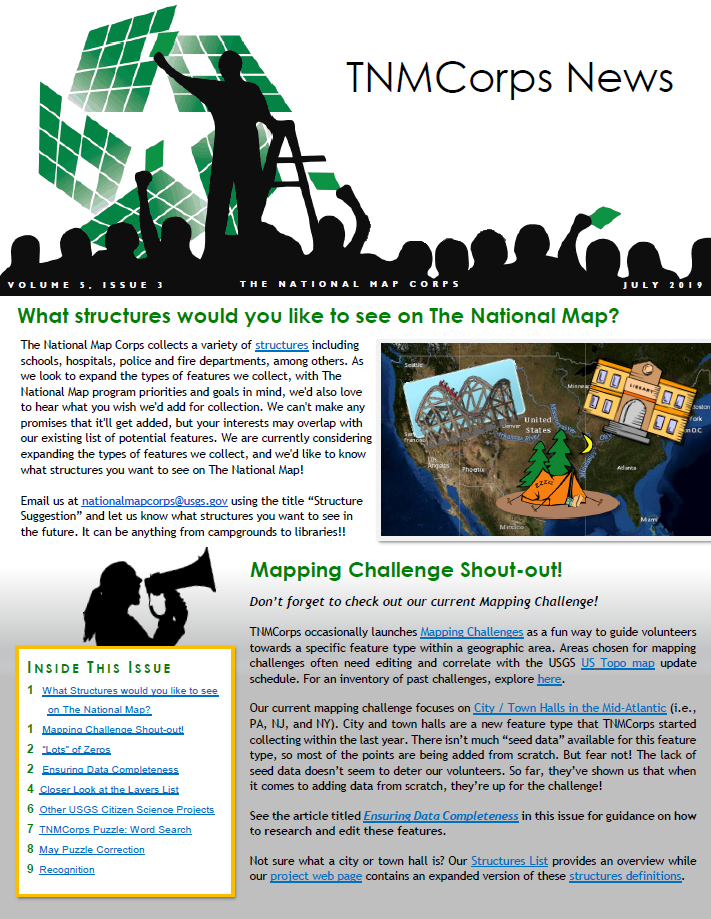 THUMBNAIL TNMCorps Newsletter: July 2019 (Vol.5, Iss.3)