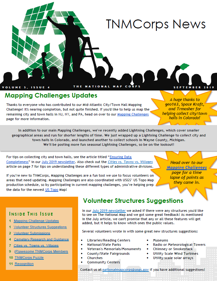 THUMBNAIL TNMCorps Newsletter: September 2019 (Vol.5, Iss.4)