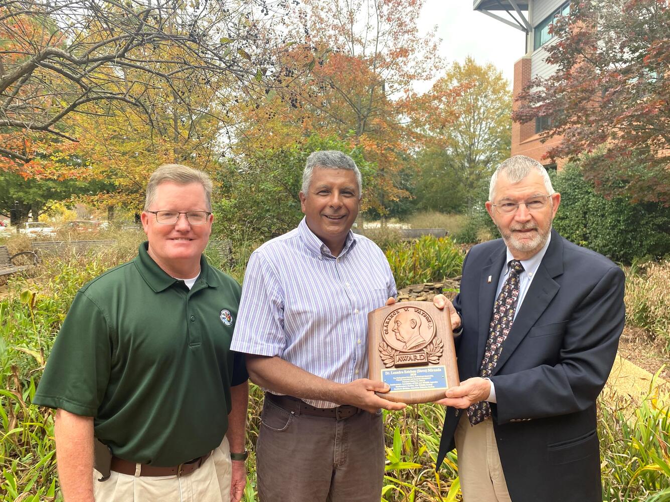 Leandro “Steve” Miranda awarded the Clarence W. Watson Award