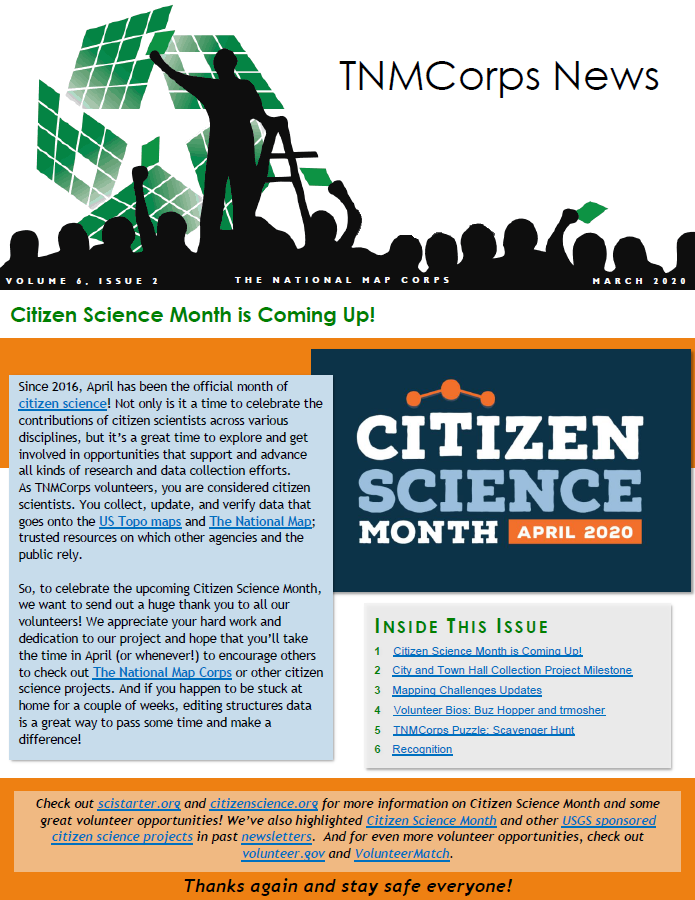 THUMBNAIL TNMCorps Newsletter: March 2020 (Vol.6, Iss.2)